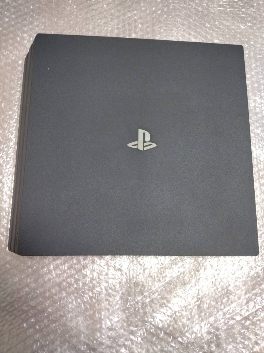 ●SONY PS4 PlayStation 4 Pro ジェット・ブラック 1TB CUH-7100BB01 中古 本体のみ 動作確認済み 送料無料●