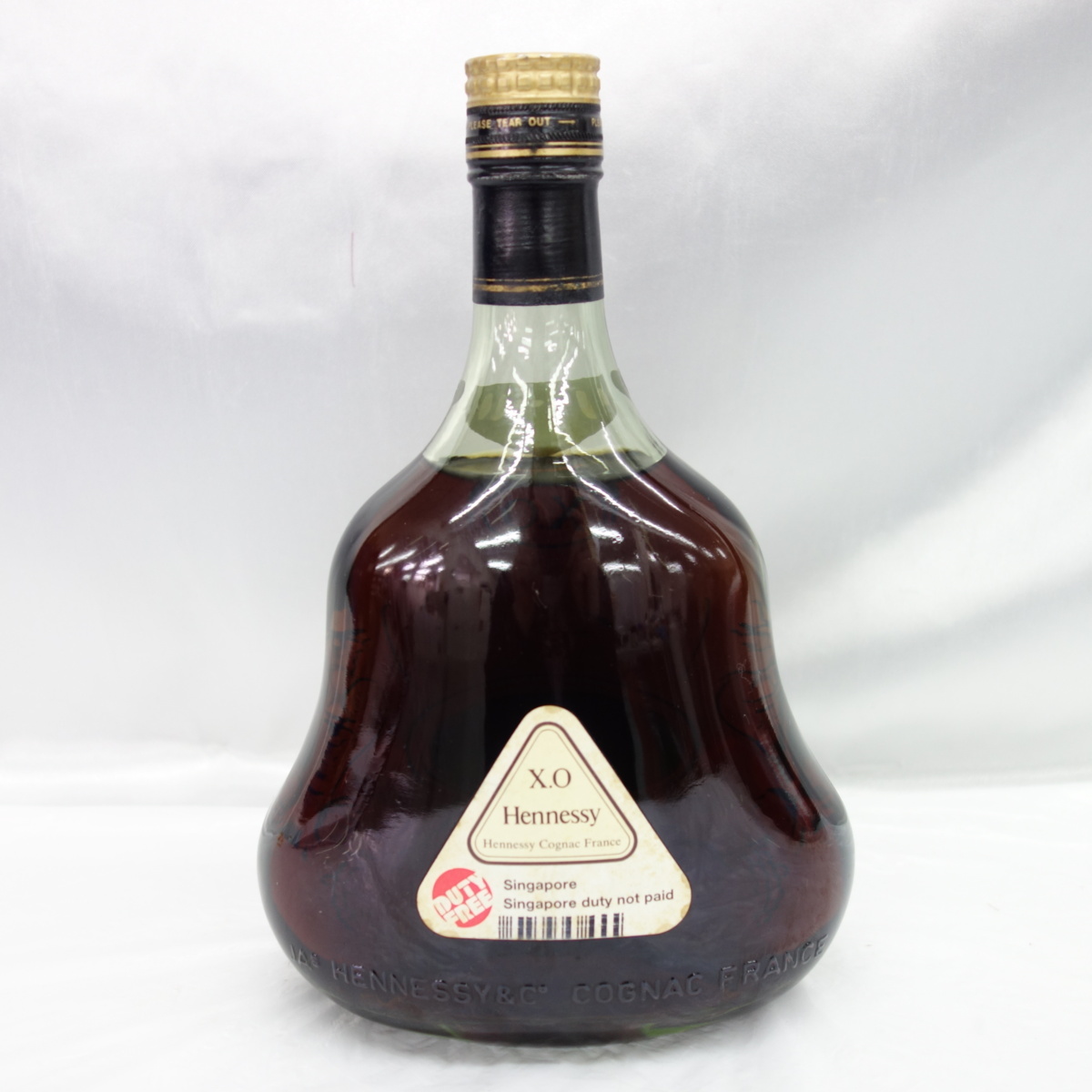 未開栓】Hennessy ヘネシー XO 金キャップ グリーンボトル ブランデー