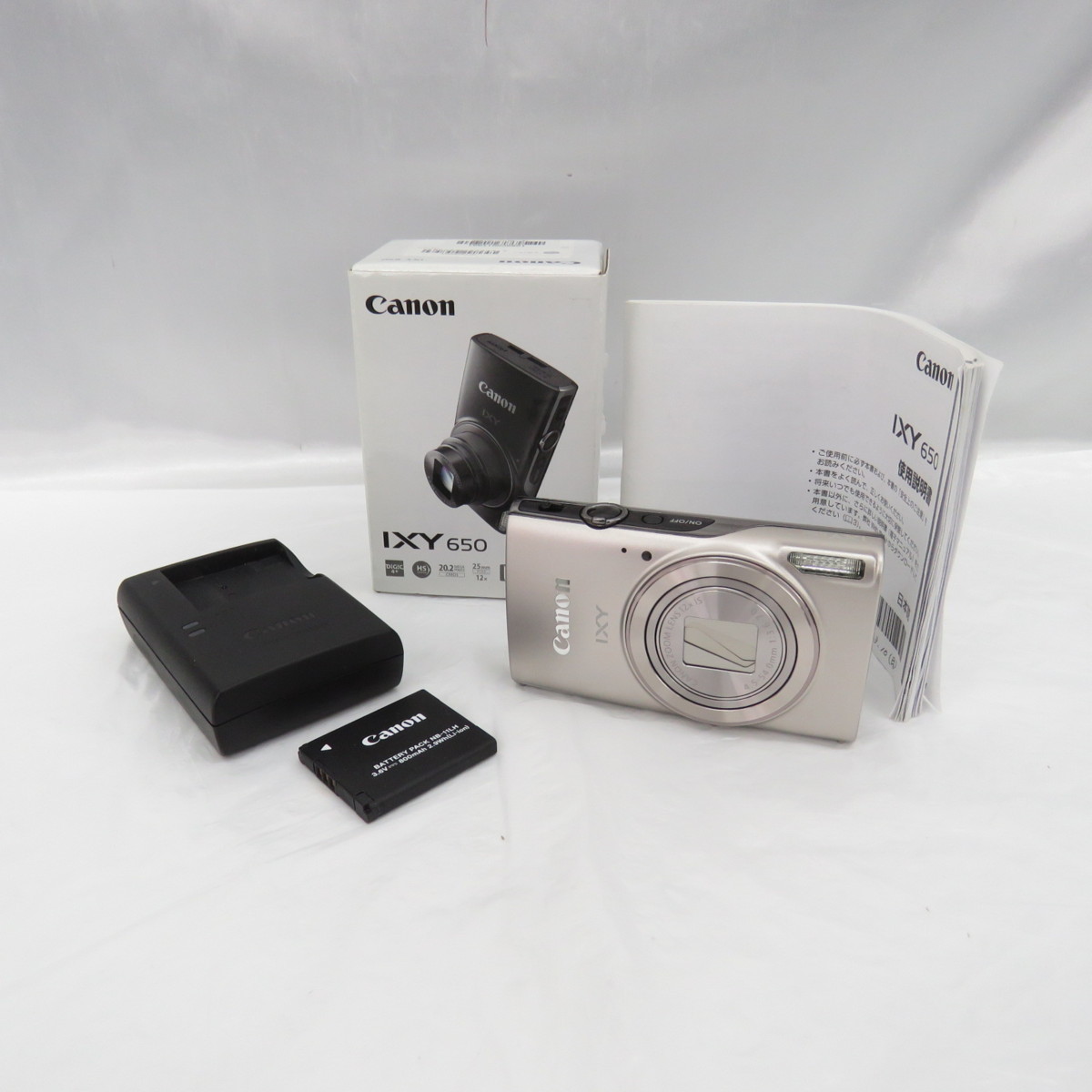 選べる配送時期 【美品】Canon IXY650シルバー - デジタルカメラ