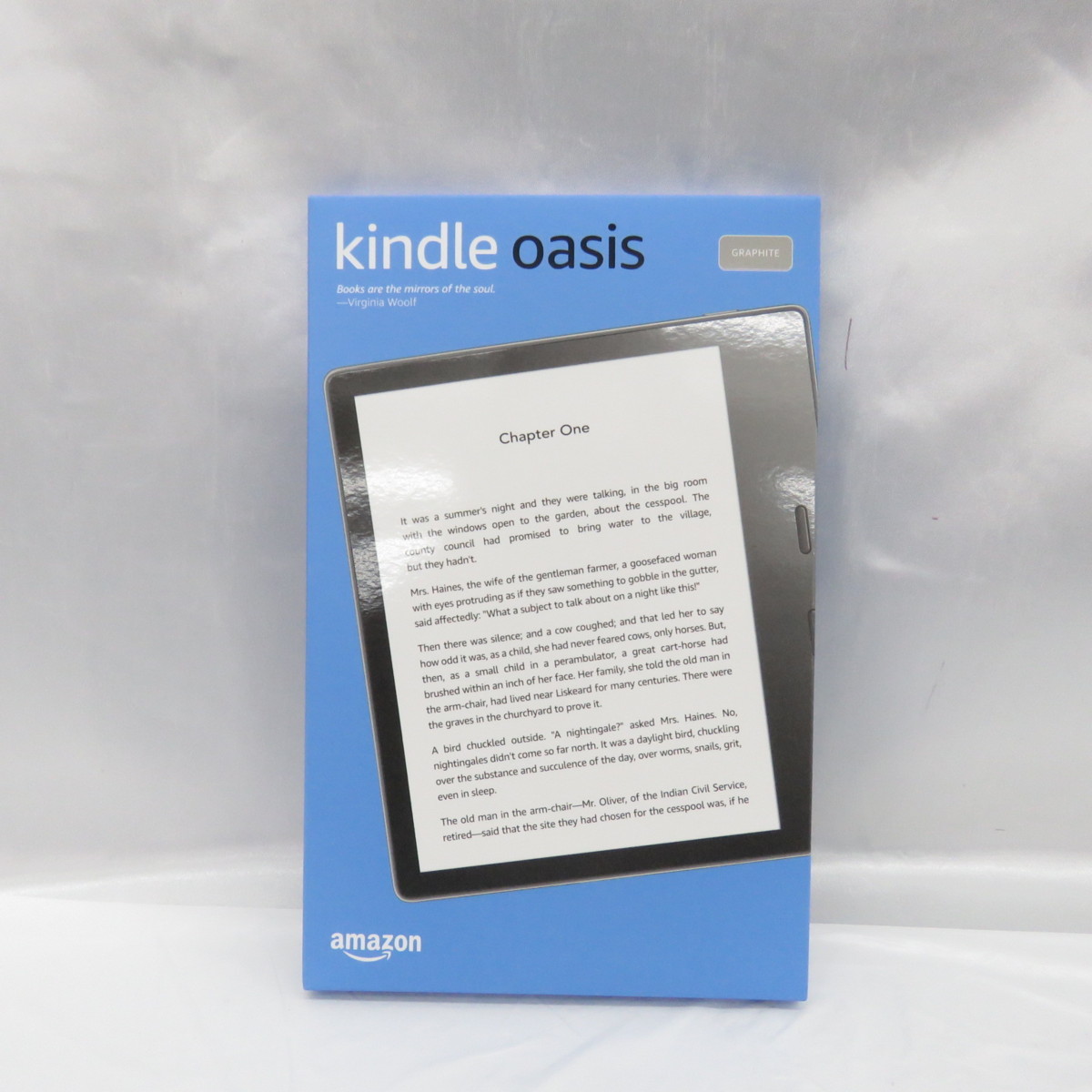 [ нераспечатанный / не использовался товар ]Amazon Amazon электронная книга Kindle Oasis gold доллар или sisWi-Fi модель 32GB graphite 11008387