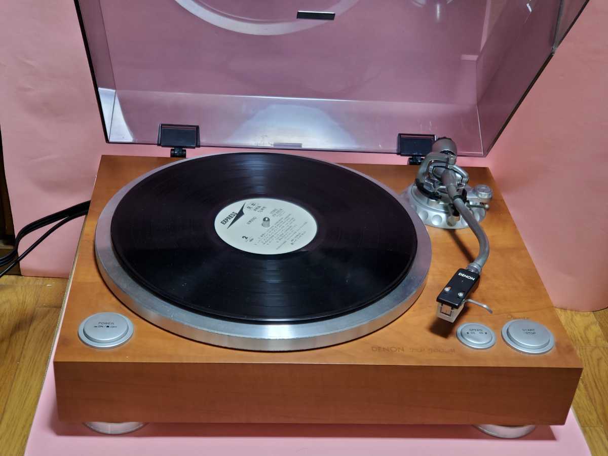 DENON DP-500M レコードプレーヤー デノンカートリッジ付き 動作品 en