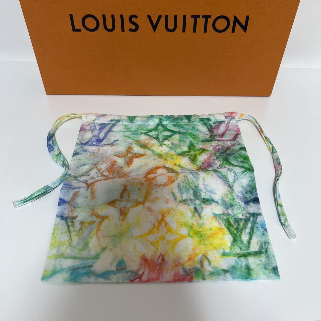 Louis Vuitton ルイヴィトン セット マスクカバー 巾着 バンダナ モノグラム パステル MP2887 未使用_画像3