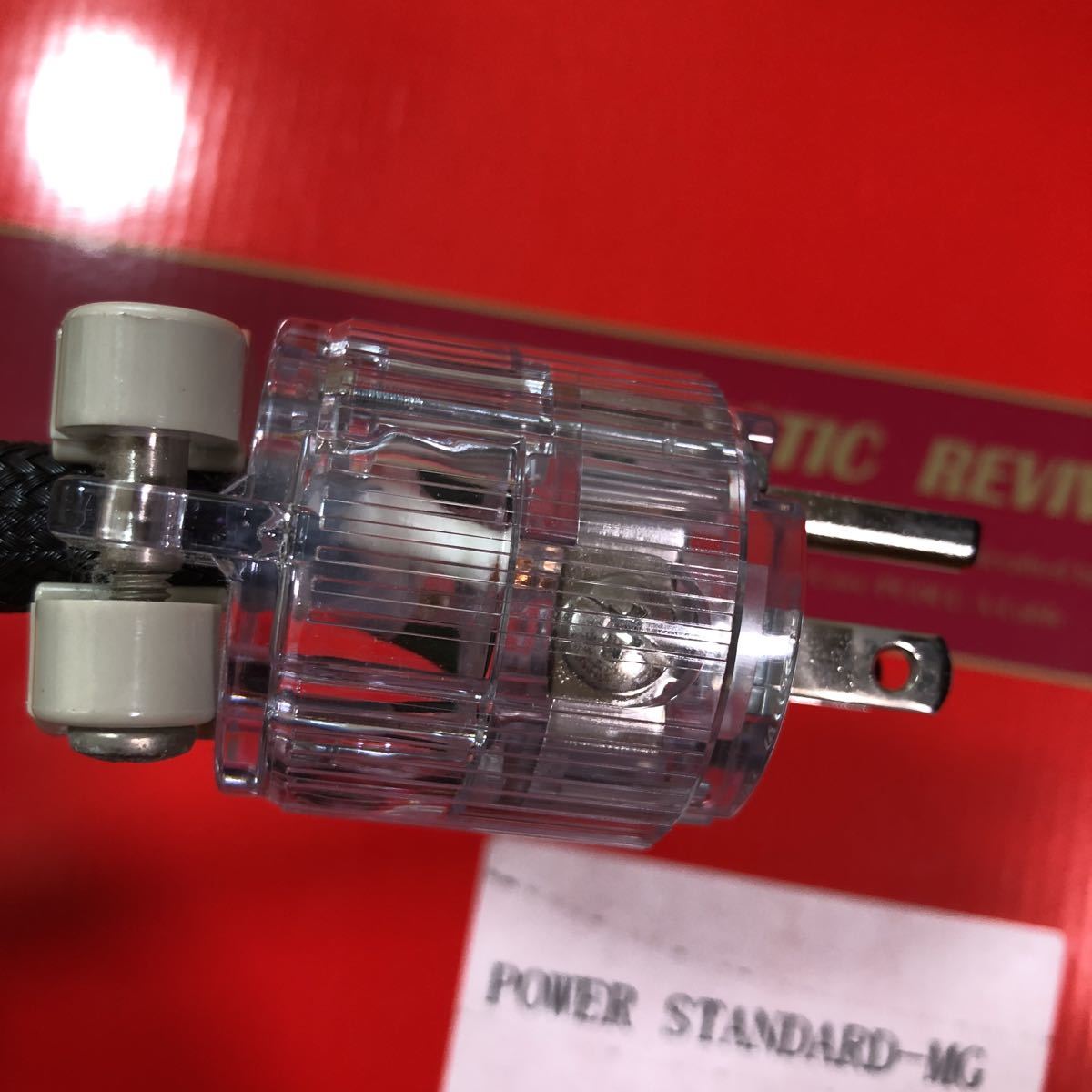 美品 ACOUSTIC REVIVE POWER STANDARD-MG 2.0m アコースティック