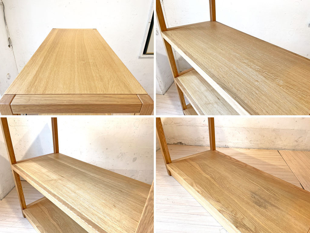 無印良品 MUJI オーク無垢材 ユニットシェルフ 4段 ブック 無印良品 MUJI オーク無垢材 ユニットシェルフ 4段 ブック