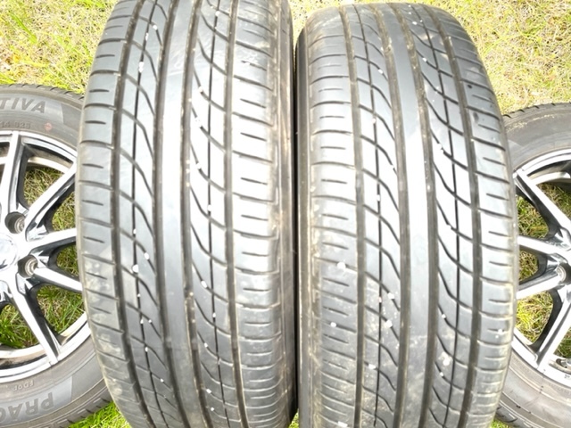 バリ溝あり！アルミホイール＆夏タイヤ4本セット　175/65R14 フィット　シビック　マーチ　ヴィッツ　ヤリス　デミオ　_画像3