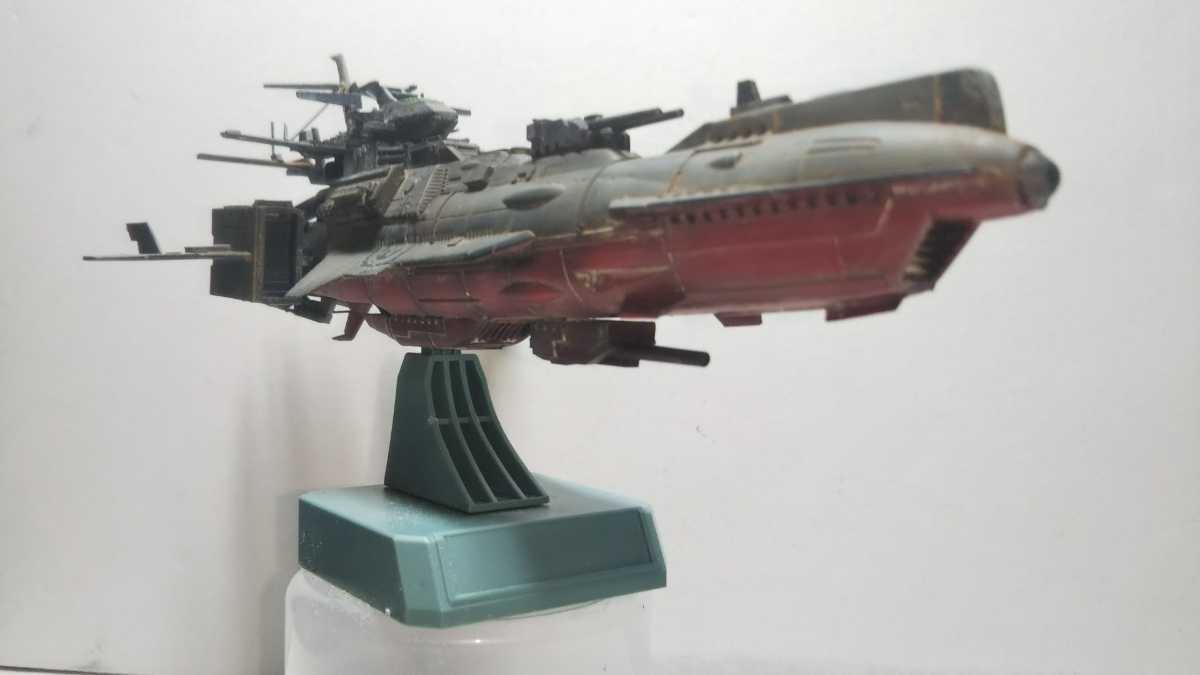 バンダイ、宇宙戦艦ヤマト2202 1/1000ムラサメ級改実写版風オリジナル