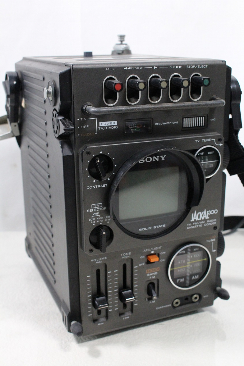 【ト静】SONY JACKAL300 FX-300 ジャッカル ラジカセ カセットレコーダー ソニー 中古 現状品 通電確認済 GA502GCY10_画像1