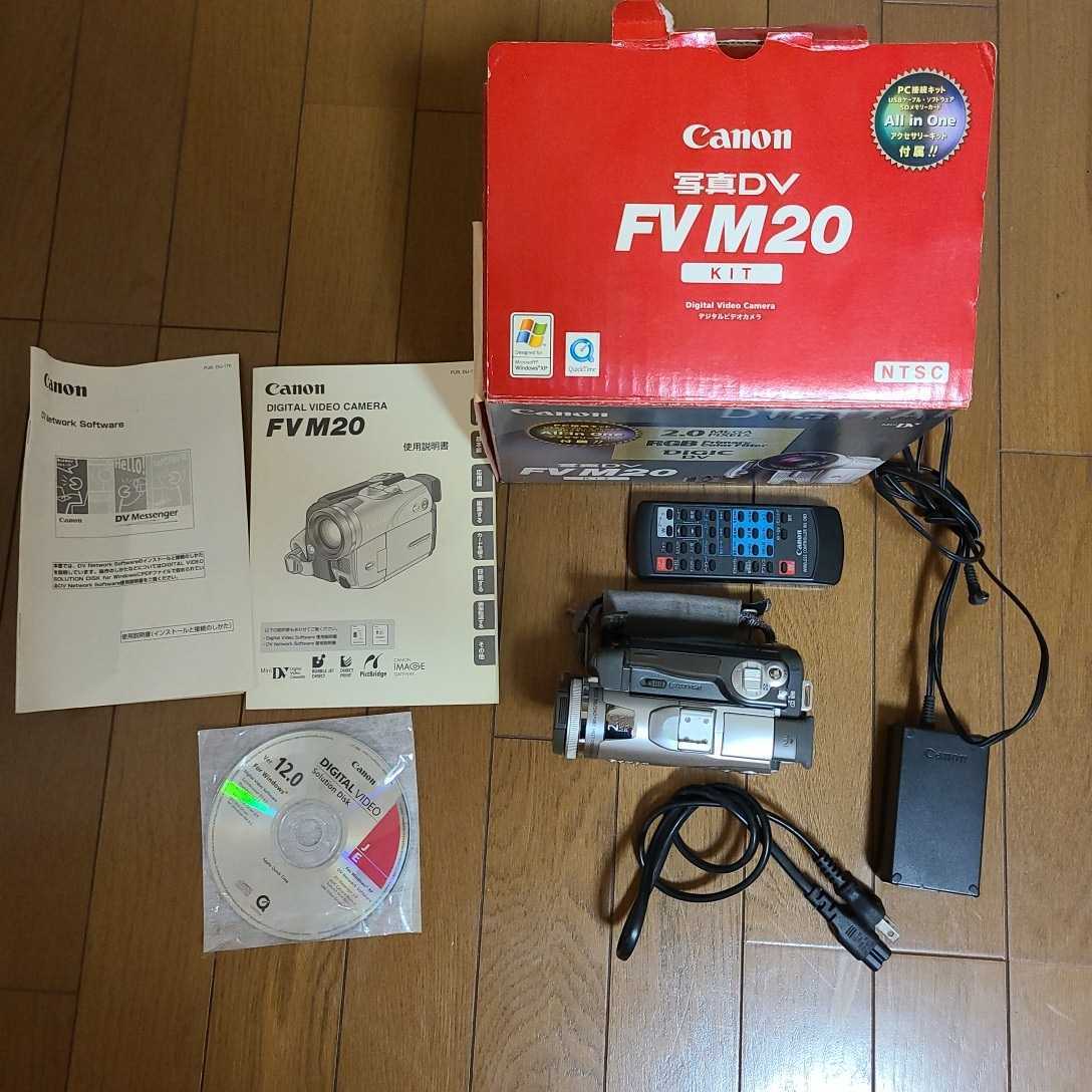 canon FV M20　ビデオカメラ　ジャンク_画像1