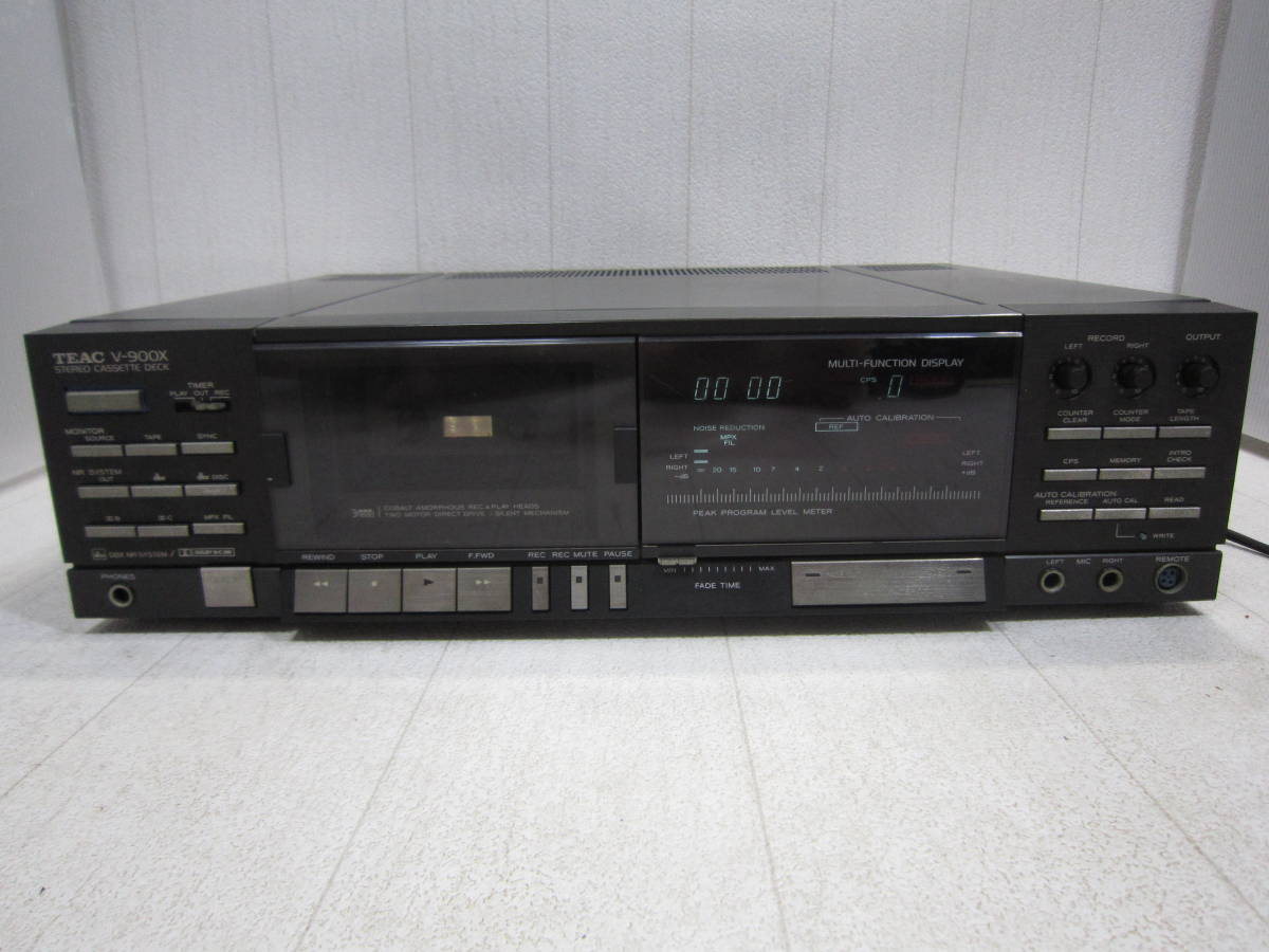 最適な価格 TEAC V-900X(ジャンク) 値下げ!!TEAC 3ヘッドカセット