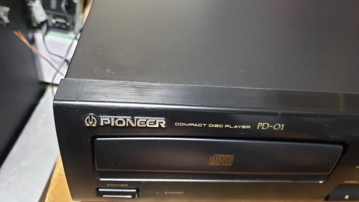 Pioneer CDプレーヤー PD-01 パルスフローDAC　 再生可能　経年ジャンク_画像6