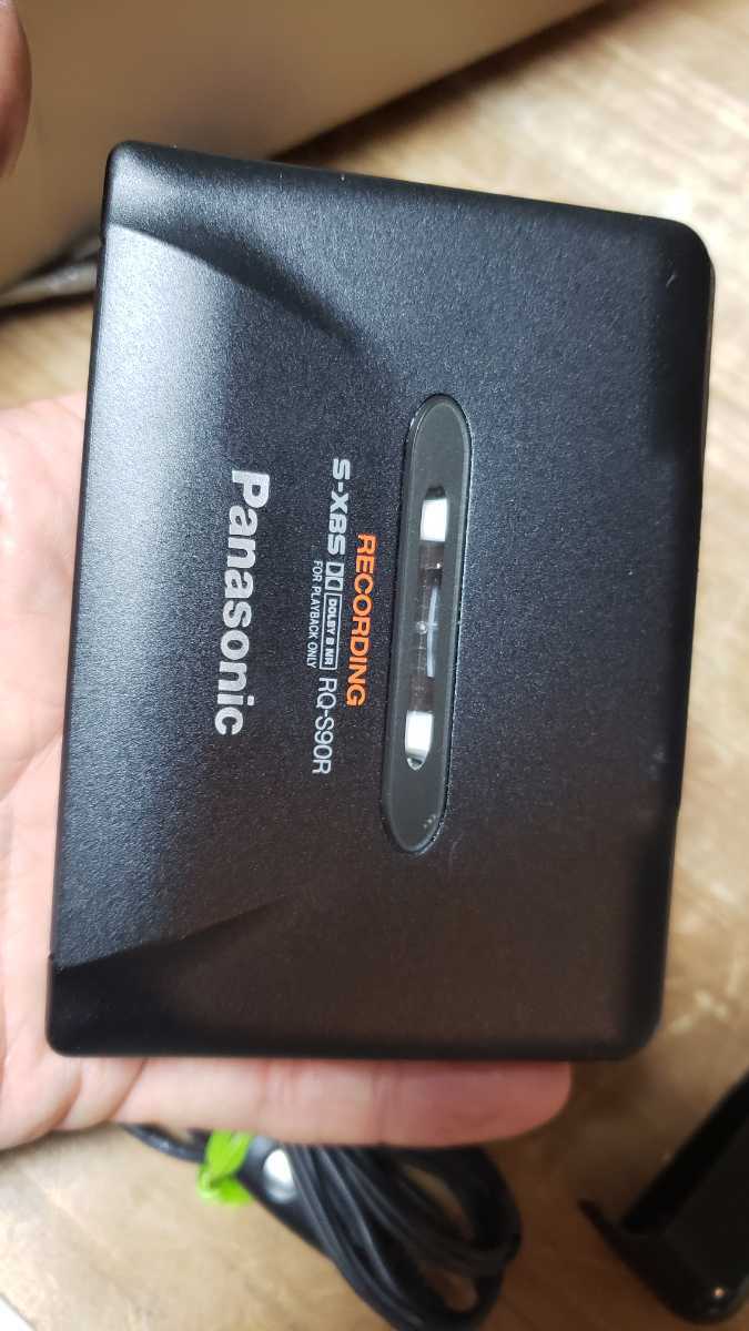 Panasonic パナソニック RQ-S90R ポータブルカセットプレーヤー 通電確認済み ジャンク品_画像7