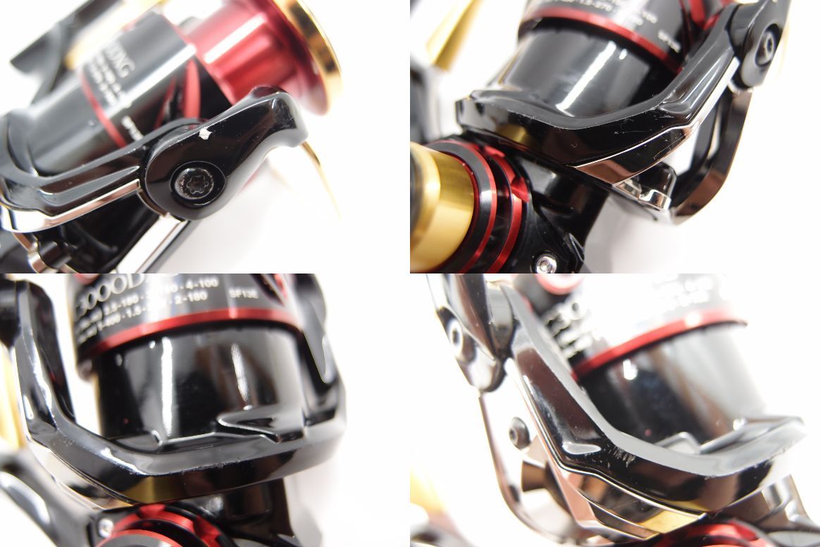 シマノ SHIMANO 17 BB-X HYPER FORCE C3000DXG S RIGHT スピニングリール 中古 △WS716_画像8