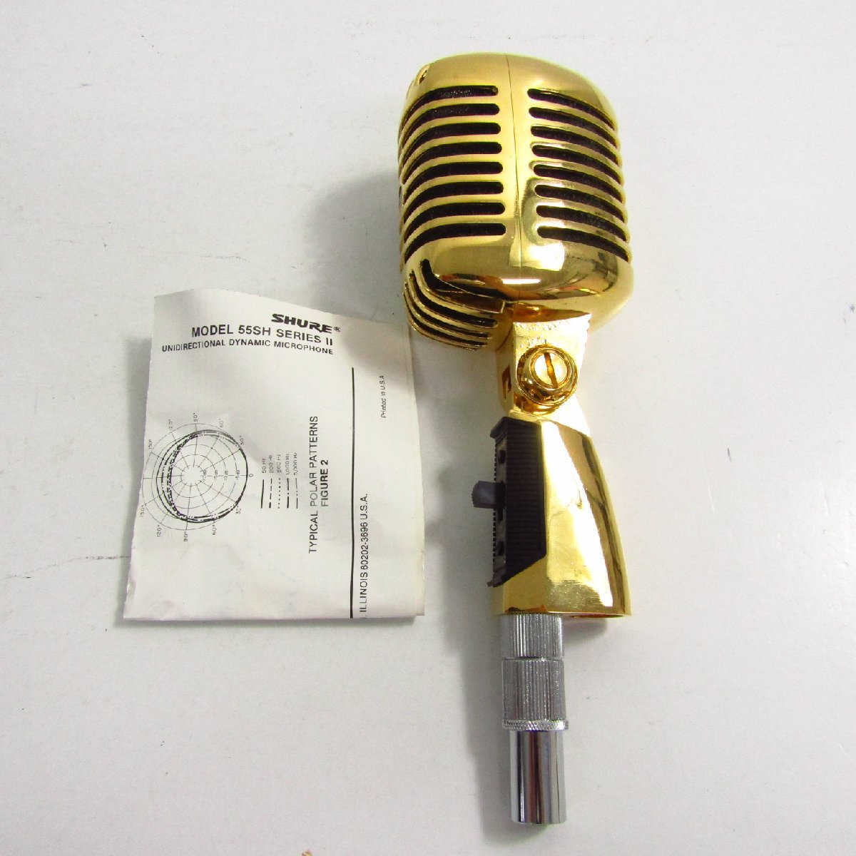 Yahoo!オークション - SHURE 55SH Series II 40周年 ゴールド Yahoo!オークション - SHURE 55SH Series II 40周年 ゴールド