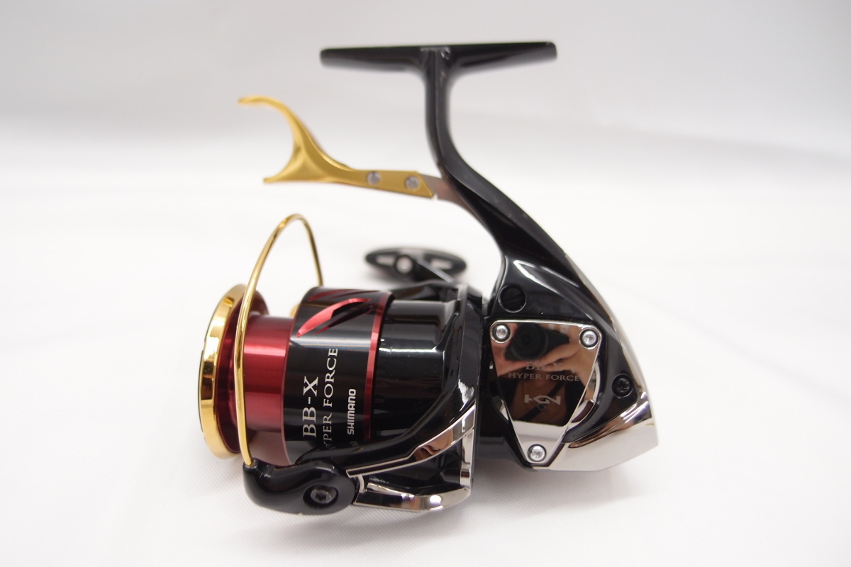 シマノ SHIMANO 17 BB-X HYPER FORCE C3000DXG S RIGHT スピニングリール 中古 △WS716_画像3