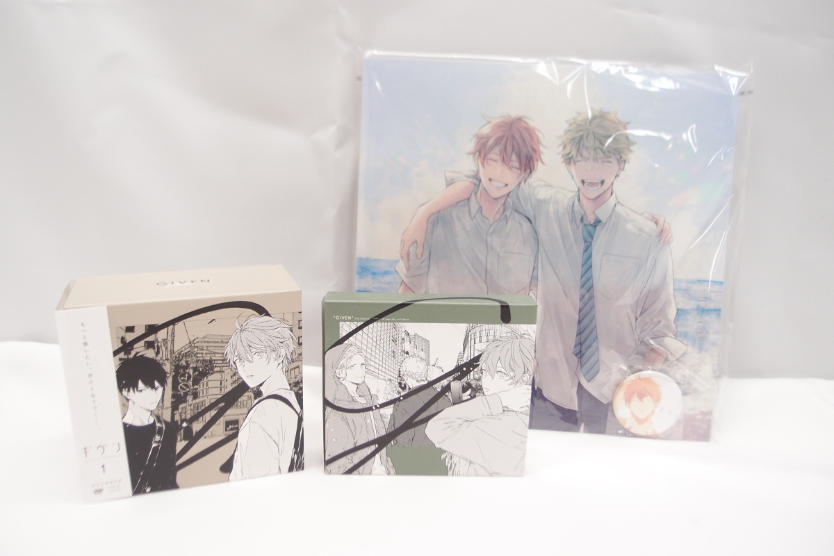 ギブン 全4巻+劇場版 セット 完全生産限定版 LPサイズ収納ケース付
