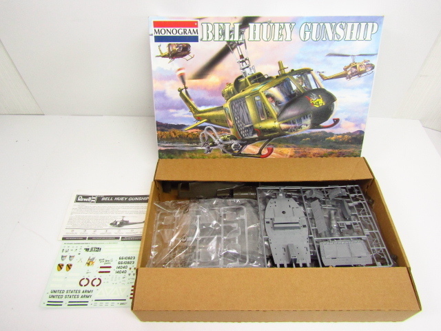 MONOGRAM 1/24 BELL HUEY GUNSHIP plastic model not yet constructed goods used *TY11420