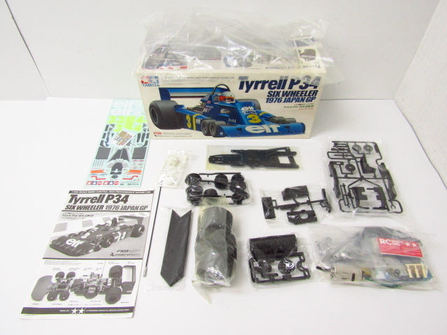 タミヤ 1/10 電動RC タイレル P34 1976 日本GP 未組立品 ◇ TY11459