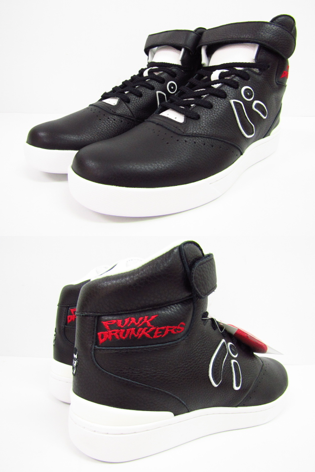 SANGACIO × PUNK DRUNKERS パンクドランカーズ CONCORDE 限定 PDS HI “ぱ” BLACK スニーカー SIZE:27.5cm♪SH5751_画像8