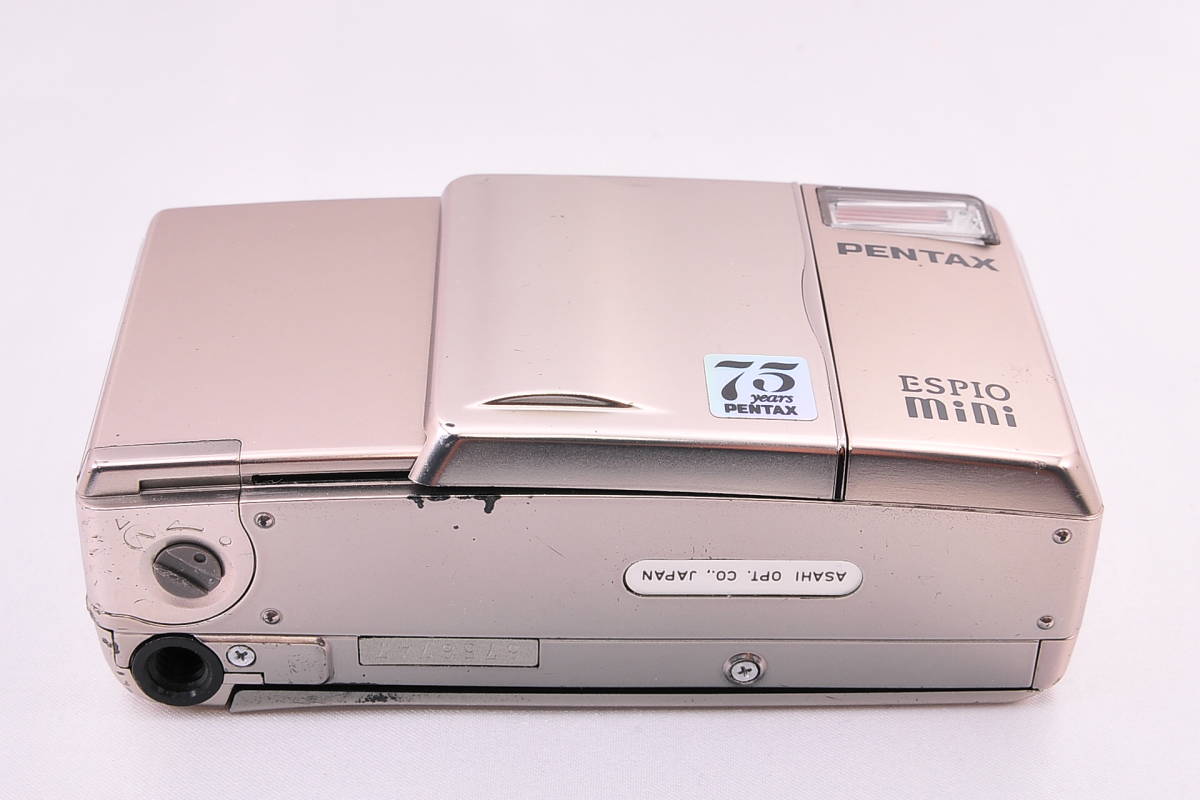 【希少】PENTAX ペンタックス ESPIO mini 75周年 エスピオ ミニ フィルムカメラ コンパクトカメラ