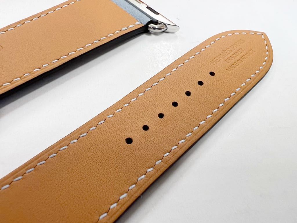 希少 未使用 45mm ブルーラン Apple watch HERMES エルメス 希少 未使用 45mm ブルーラン Apple watch HERMES エルメス