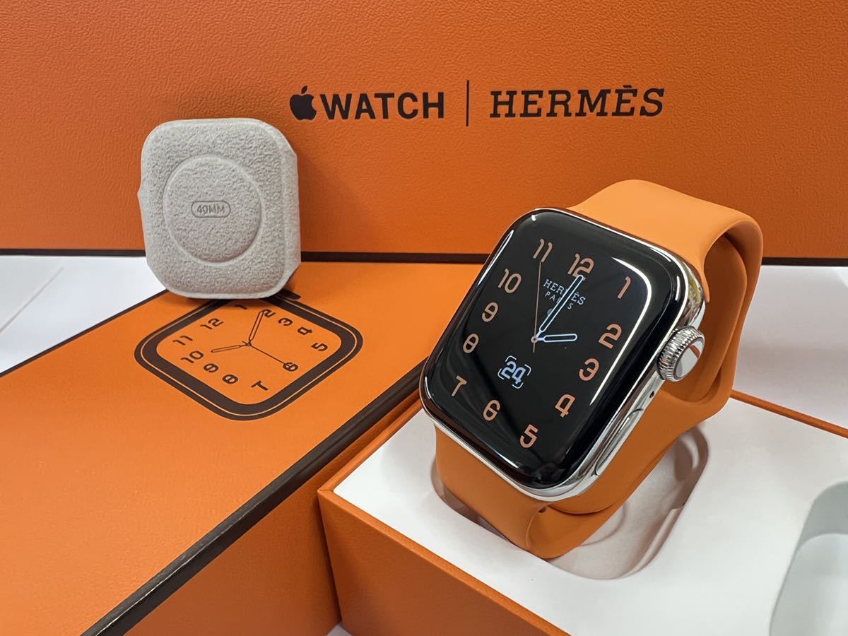 美品】Apple Watch HERMES シリーズ5 40mm | myglobaltax.com