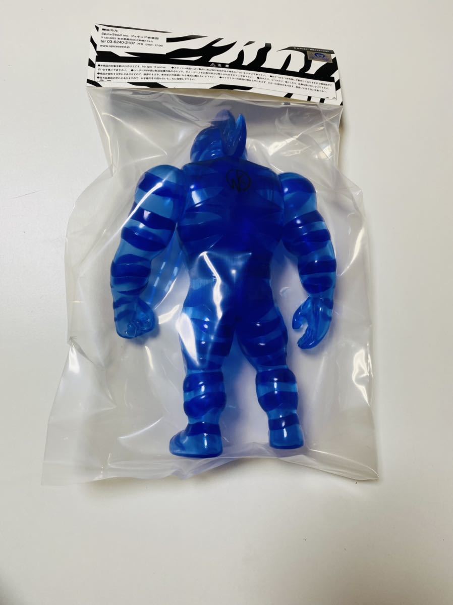 NSC-EX キン肉マン ゼブラ クリアブルーver. 新品 ソフビ NSC-EX キン肉マン ゼブラ クリアブルーver. 新品 ソフビ