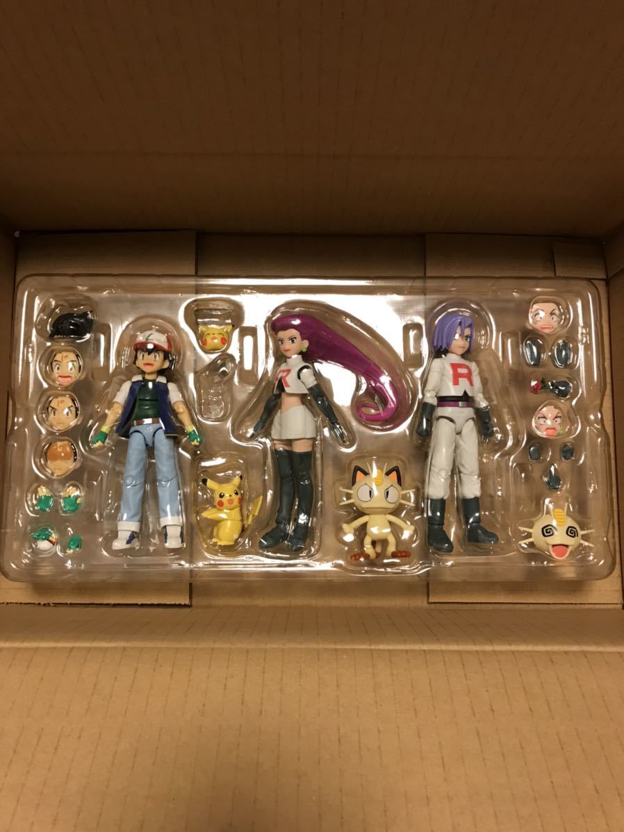 S.H.Figuarts サトシ & ロケット団 Limited Edition ピカチュウ S.H.Figuarts サトシ & ロケット団 Limited Edition ピカチュウ