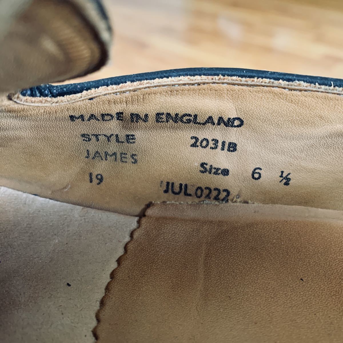 Sanders タッセルローファー ブラック黒表革 サンダース イギリス製 スリッポン ペニーローファー made in england 英国製