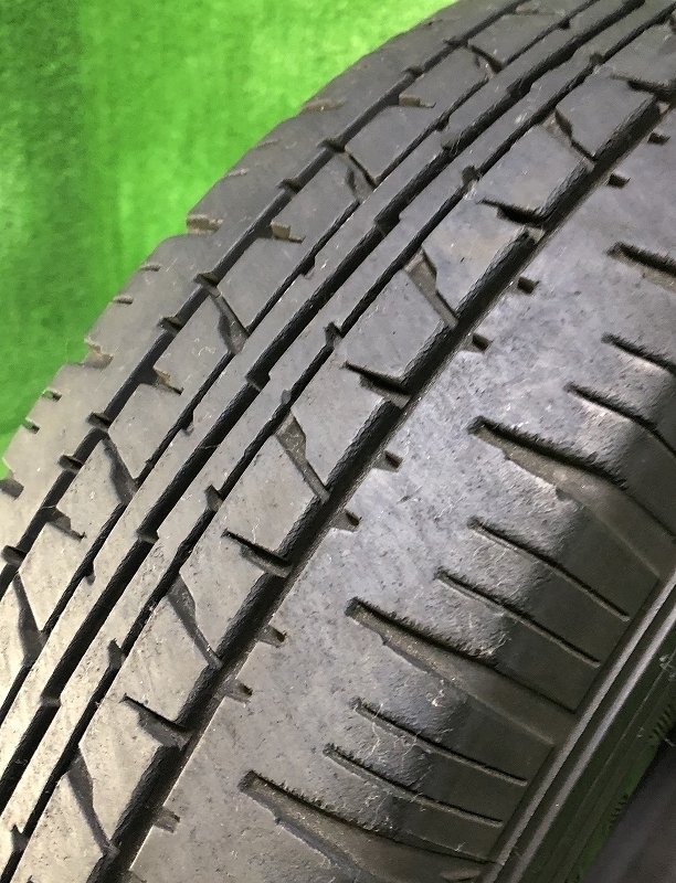 ★2017年製 155/80R14 88/86Ｎ(6PR)LT ダンロップ ENASAVE VAN01 中古 夏タイヤ 1本 14インチ★_画像3