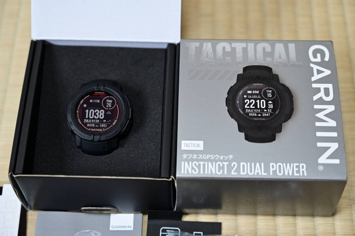  Garmin прекрасный товар Instinct 2 Dual Power Tactical Edition GARMIN