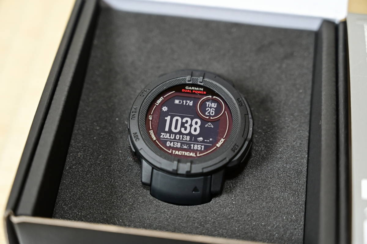  Garmin прекрасный товар Instinct 2 Dual Power Tactical Edition GARMIN