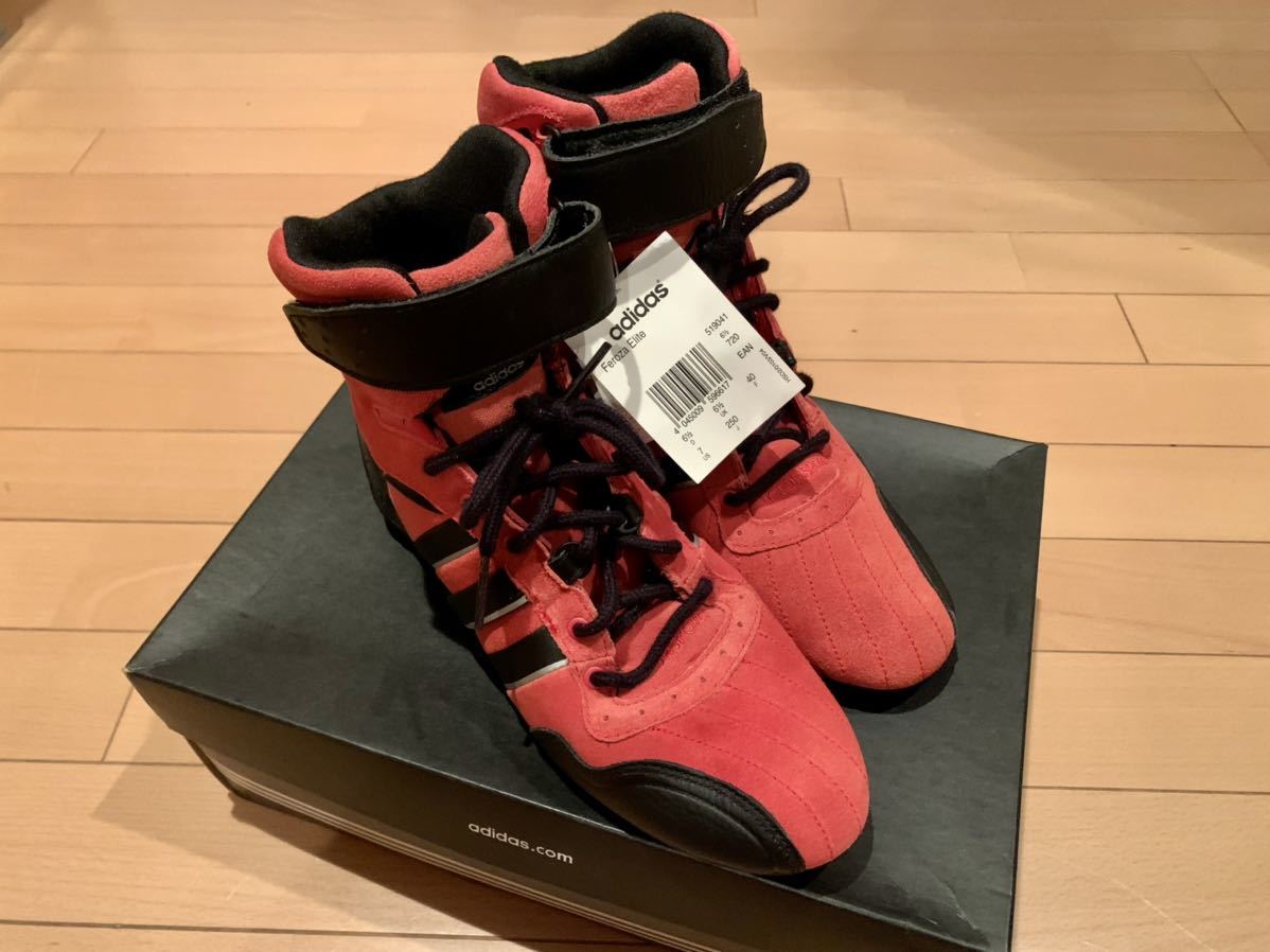 アディダス レーシングシューズ Feroza Elite 25cm FIA公認 未使用品 送料込 adidas