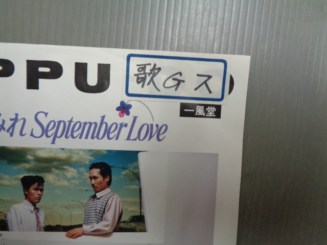  one manner ./ sumire September Love* single 