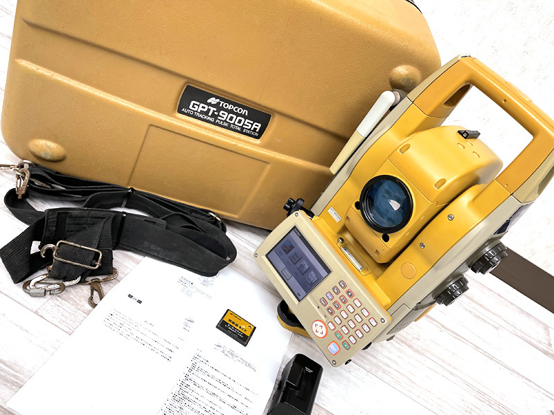 □TOPCON GPT-9005A トータルステーション 測量基本CEカード □TOPCON GPT-9005A トータルステーション 測量基本CEカード