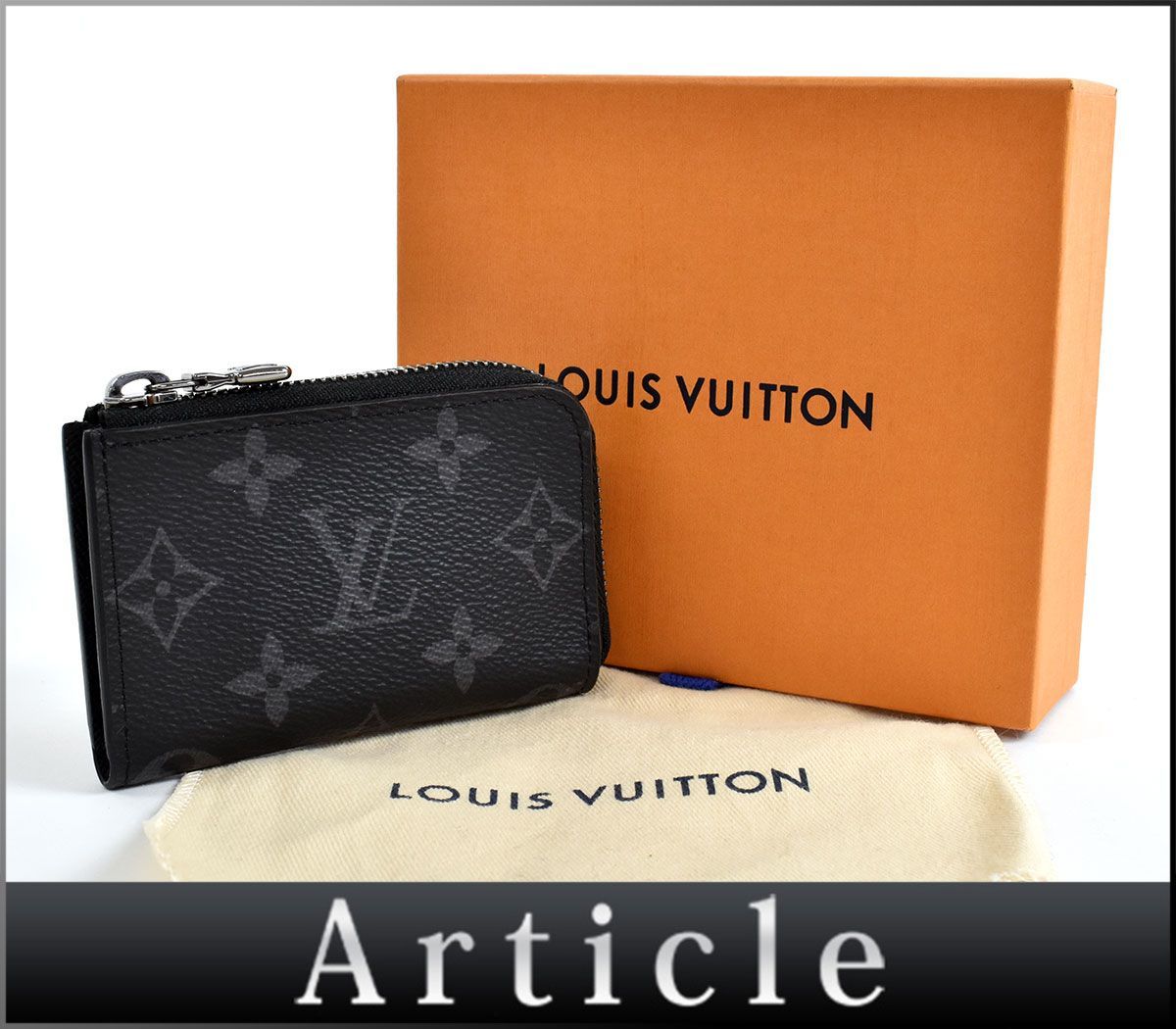 121173☆美品 LOUIS VUITTON ルイ ヴィトン モノグラム エクリプス