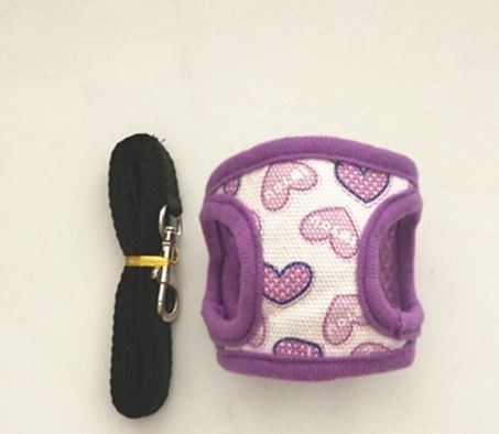  hamster * Harness & Lead * purple [M] pretty one Point! harness ... ferret [ purple M] small animals pet clothes 