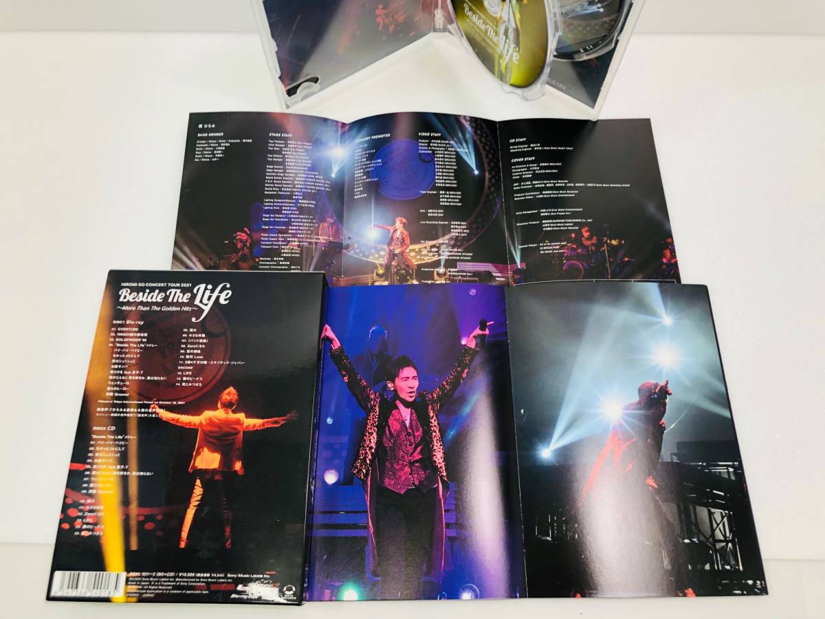希少 SAMPLE刻印有り 郷ひろみ HIROMI GO CONCERT TOUR 2021”Beside The Life”-More Than The Golden Hits- YKD168_画像2
