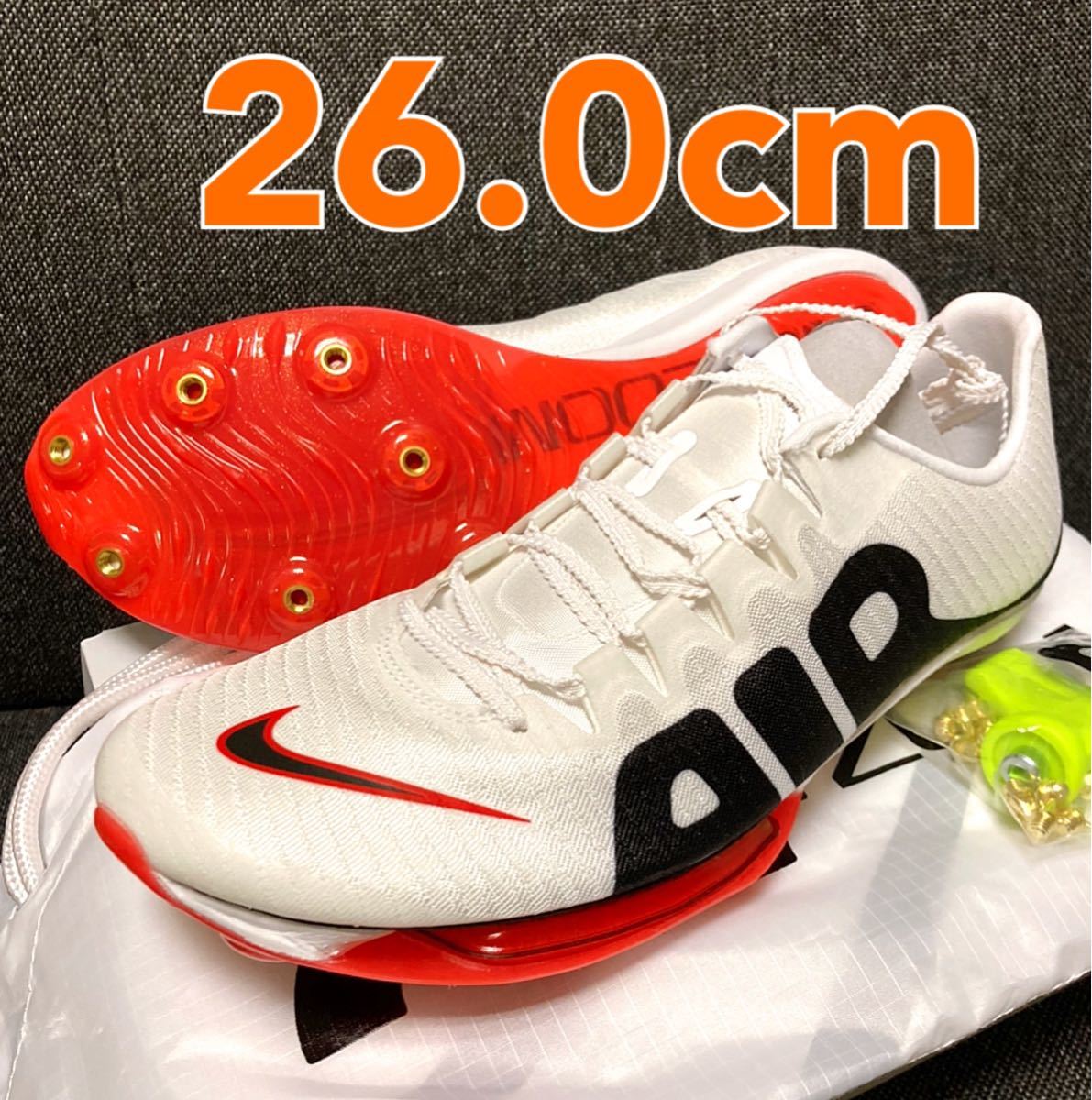 未使用】NIKE AIRZOOM MAXFLY モアアップテンポ 26.0cm-