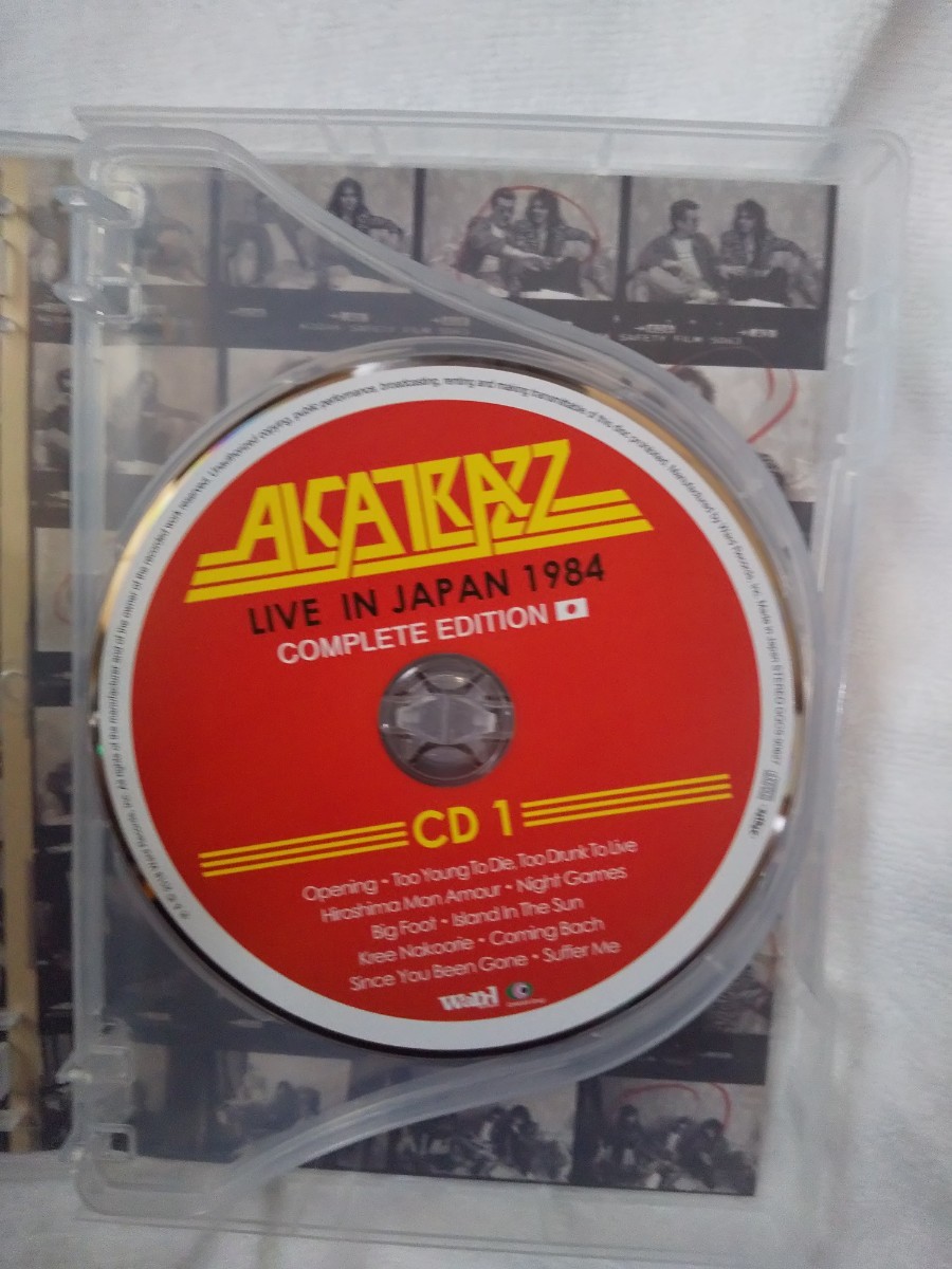 アルカトラス　1984年ライブ・イン・ジャパンDVD＋CD　コンプリート　エディション初回限定盤　伊藤政則解説