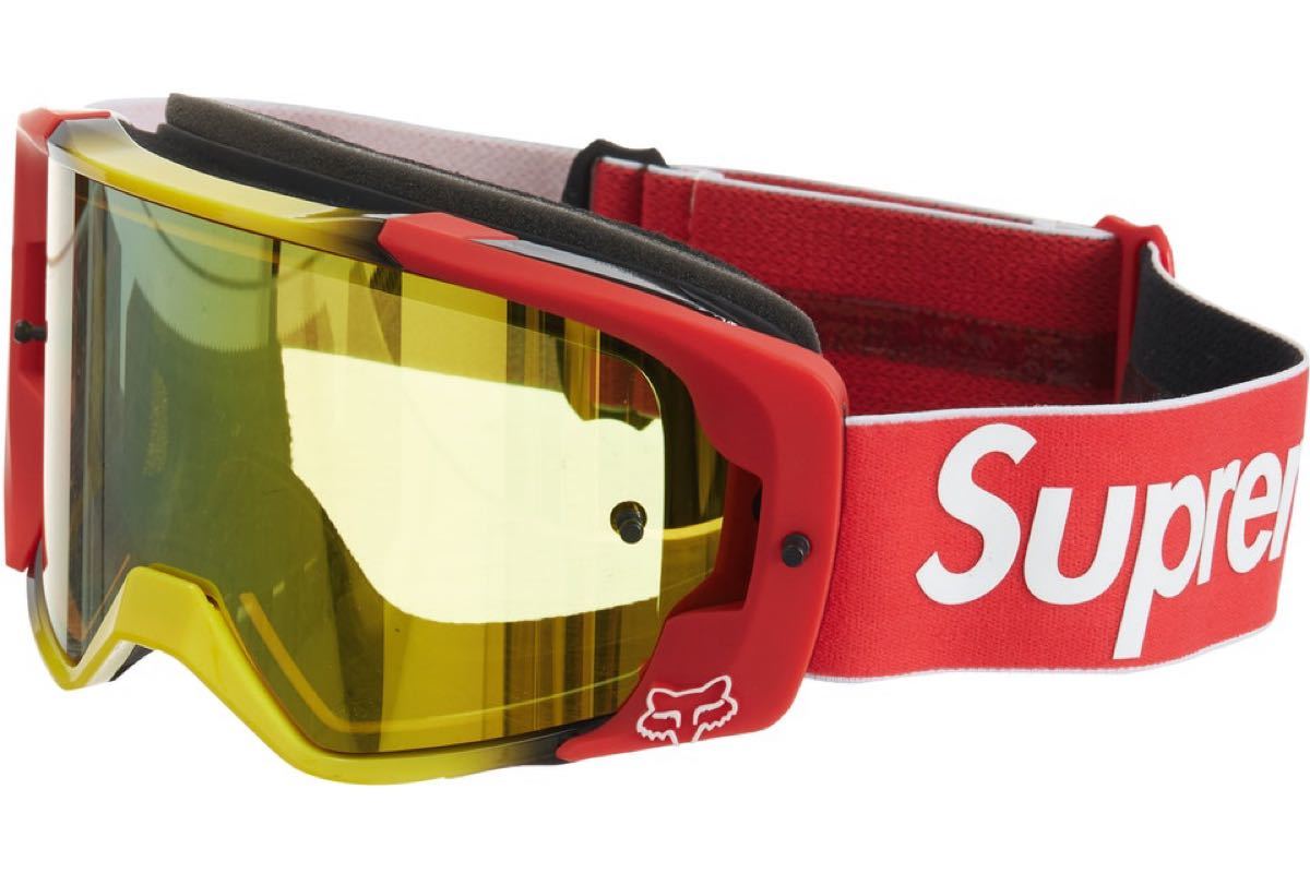 完品★Supreme Honda Fox Racing Vue Goggles★シュプリーム ゴーグル　スノーボード