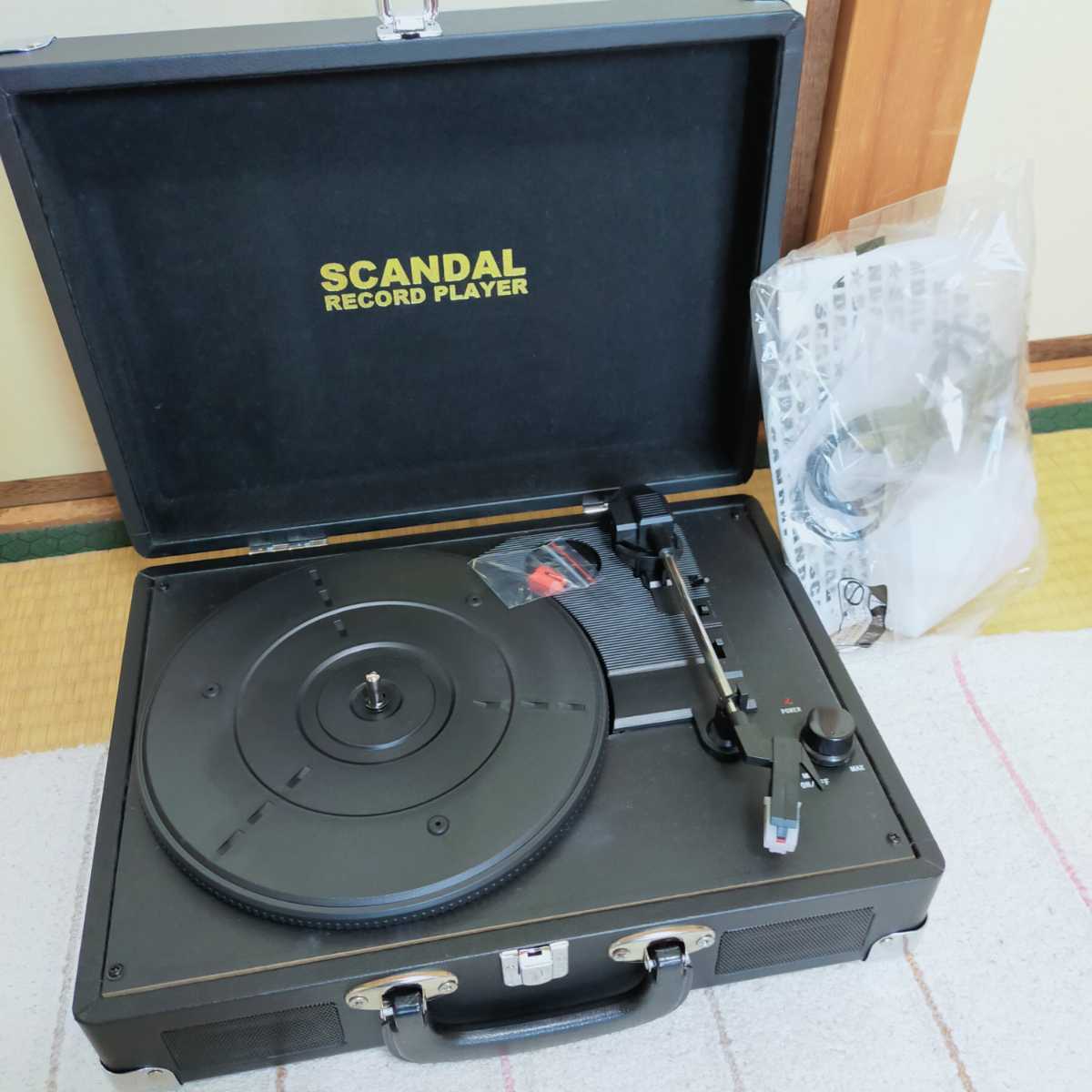 セール特別価格 SCANDAL 500個限定 レコードプレーヤー