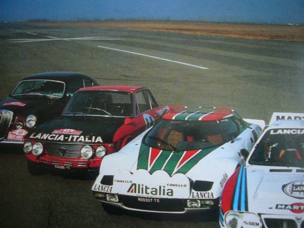  Lancia advertisement 037 Rally / Stratos /f ruby a coupe /aure rear inspection : have ta rear poster catalog 