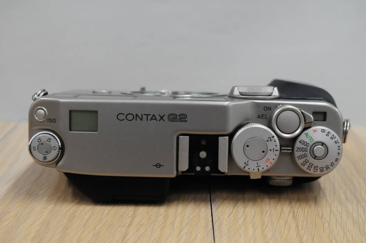 超美品 コンタックス Contax G2 ボディ ファインダー内カビ・クモリなし 通電・シャッター動作音確認済み 3