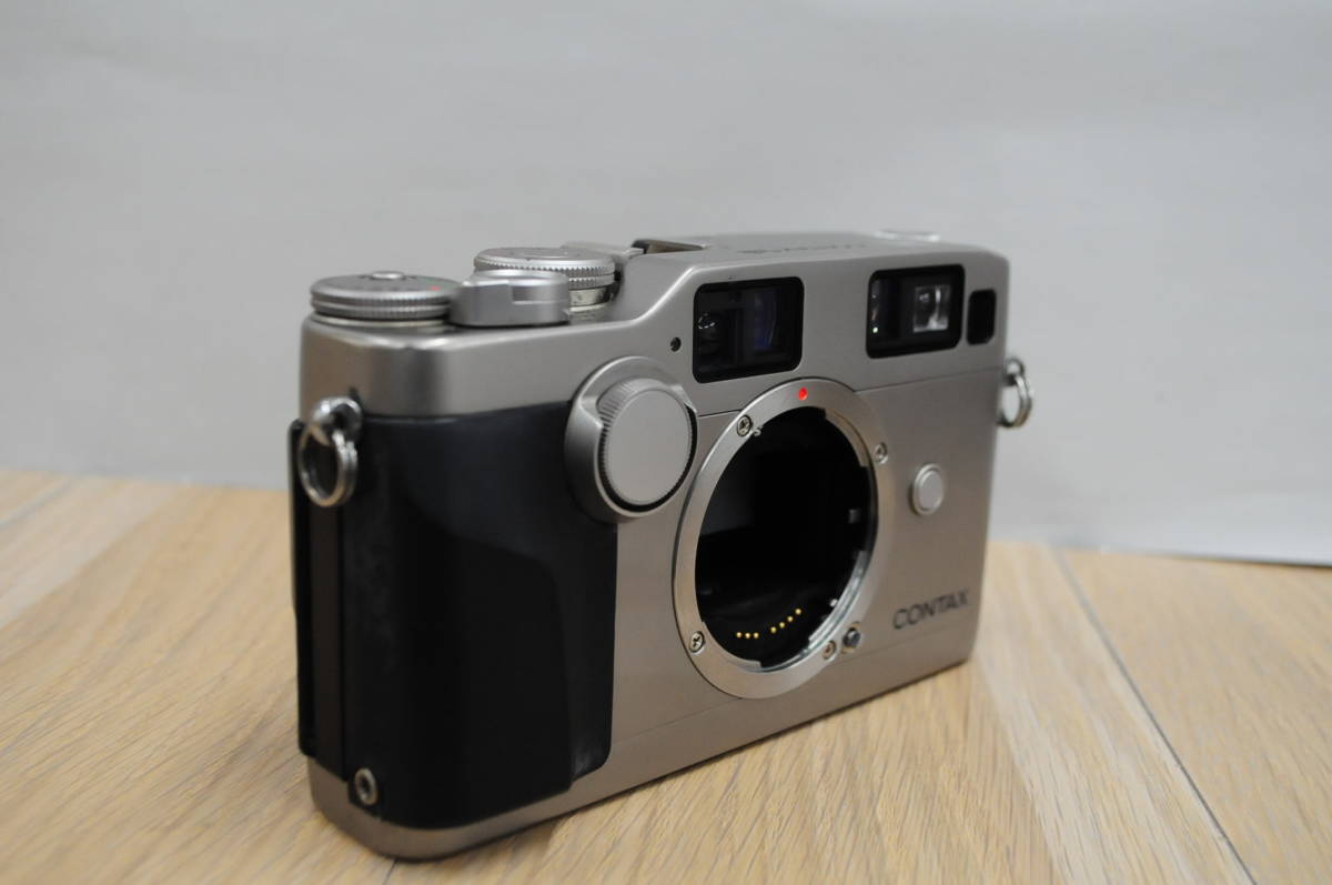 超美品 コンタックス Contax G2 ボディ ファインダー内カビ・クモリなし 通電・シャッター動作音確認済み 5