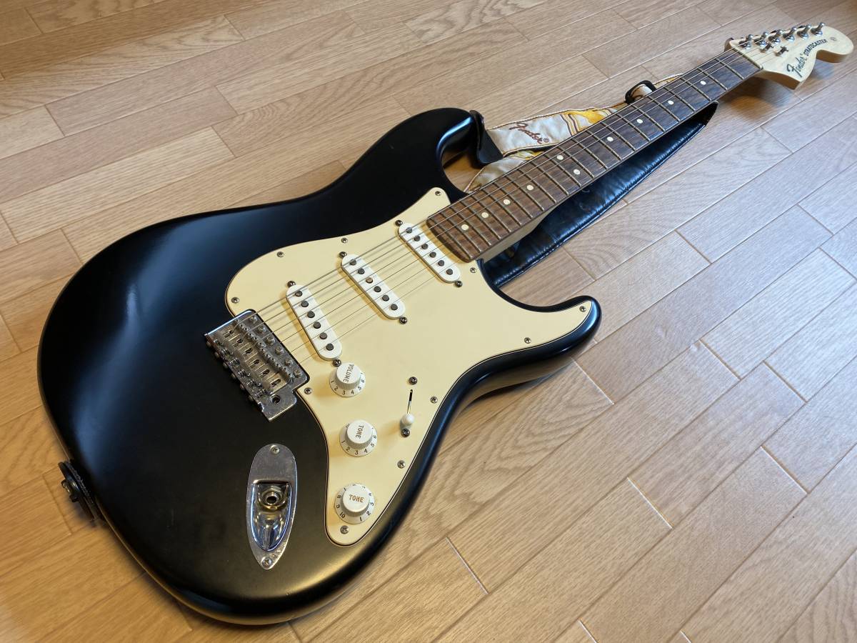 Fender USA Highway One Stratocaster フラットブラック ローズ指板　美品_画像1