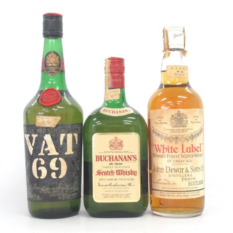 スコッチウイスキー ウイスキー 3本セット 760ml 箱なし www