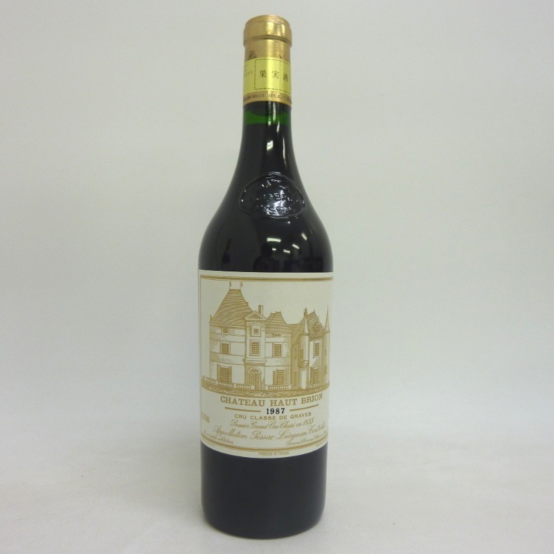 シャトーオーブリオン 1987 750ml 箱なし bpbd.kendalkab.go.id