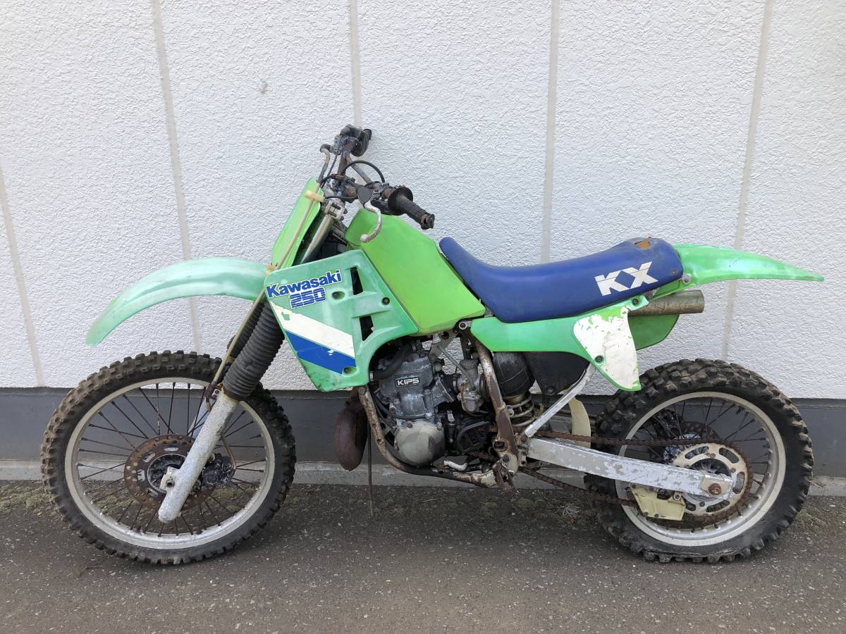 引き取り限定 所沢市 KX250 レーサー KX250E-00033* 部品取り扱い
