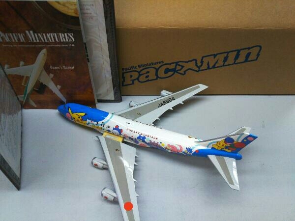 BOEING 747-400D ANA POKEMON JET '99 Pacific Miniatures PACMIN ポケモンジェット'99