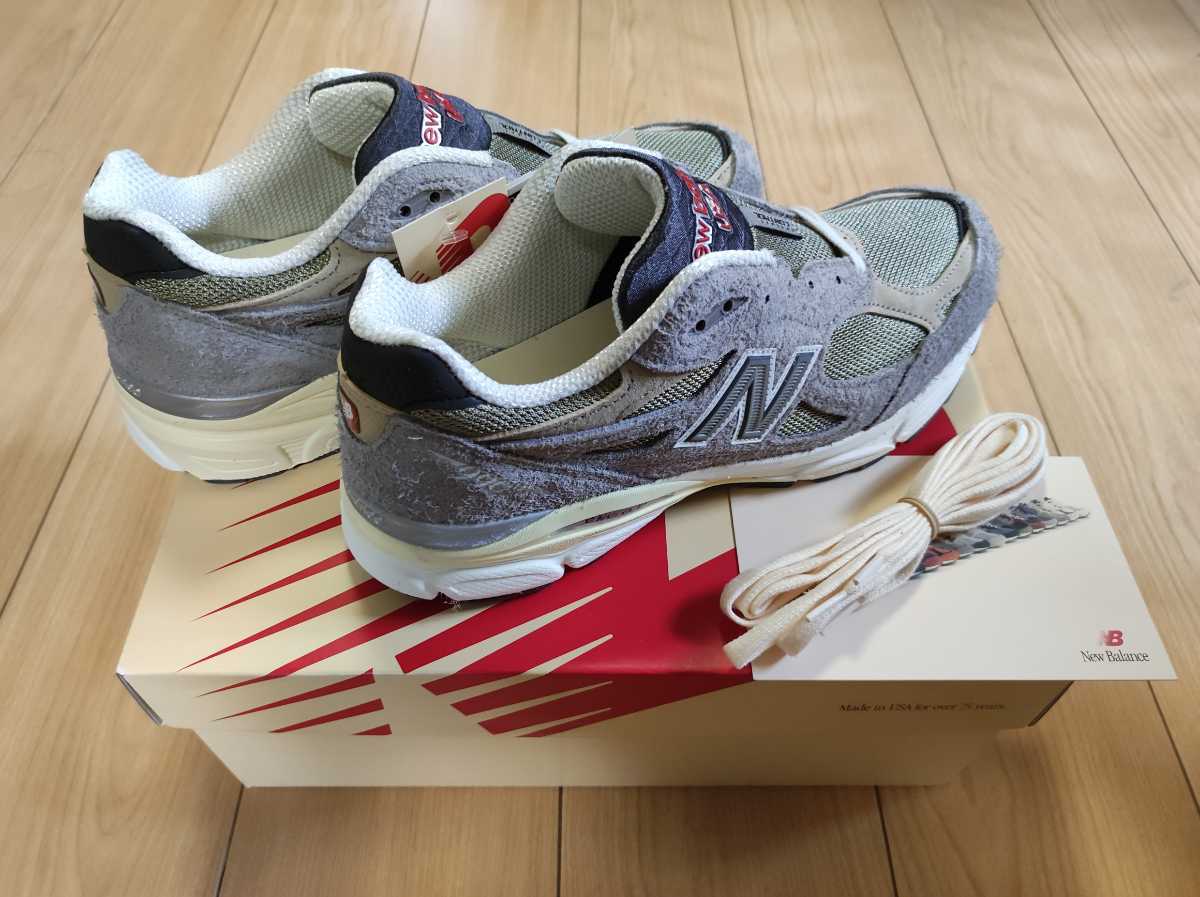 新品 正規 NEW BALANCE M990TG3 MADE IN USA Gray [US9.5/27.5cm ショップガイド NEW BALANCE M990TG3 27.5cm M990 M992 スニーカー